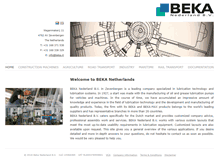 Tablet Screenshot of beka.nl